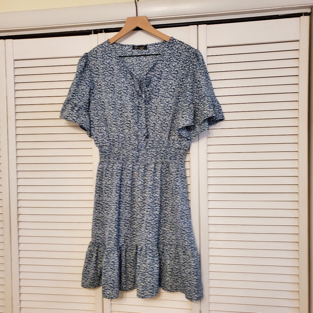 PRETTYGARDEN Cottagecore Boho Ditsy Floral Dress, Size Large